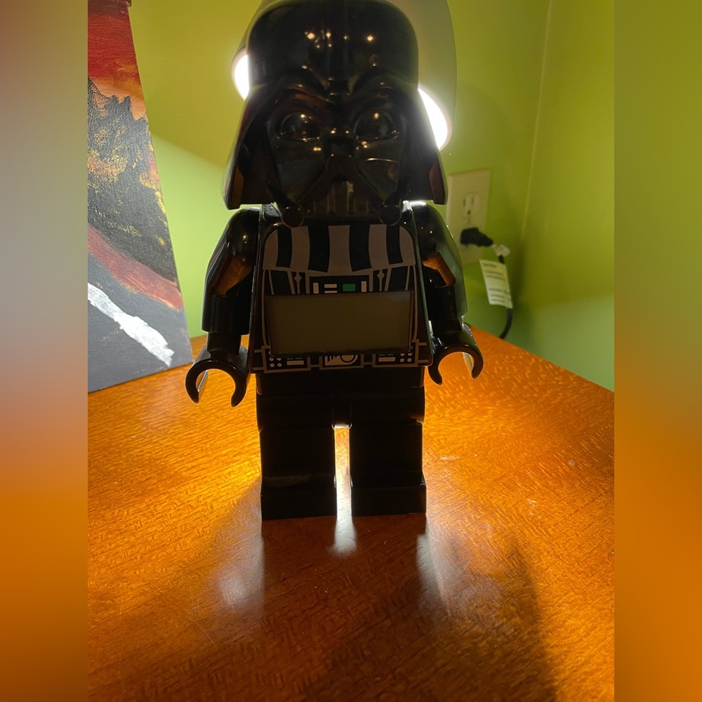 Lego Darth Vader Alarm Clock
